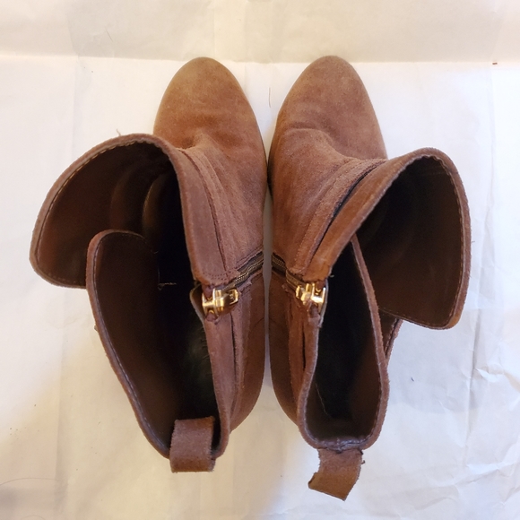 Ralph Lauren leather mini heel boots - Picture 5 of 7